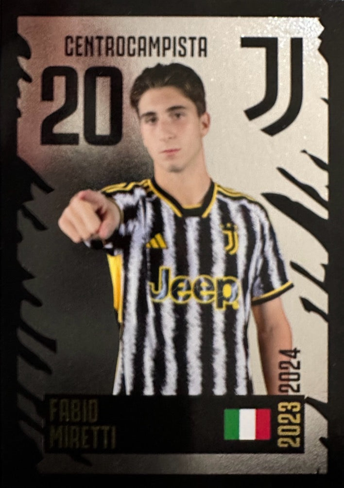 Juventus Europublishing 2023/24 - Scegli figurina e card 201-216 J1-J30