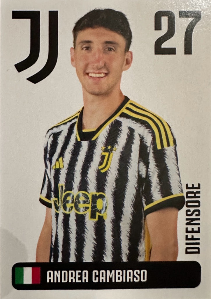 Juventus Europublishing 2023/24 - Scegli figurina 1-100