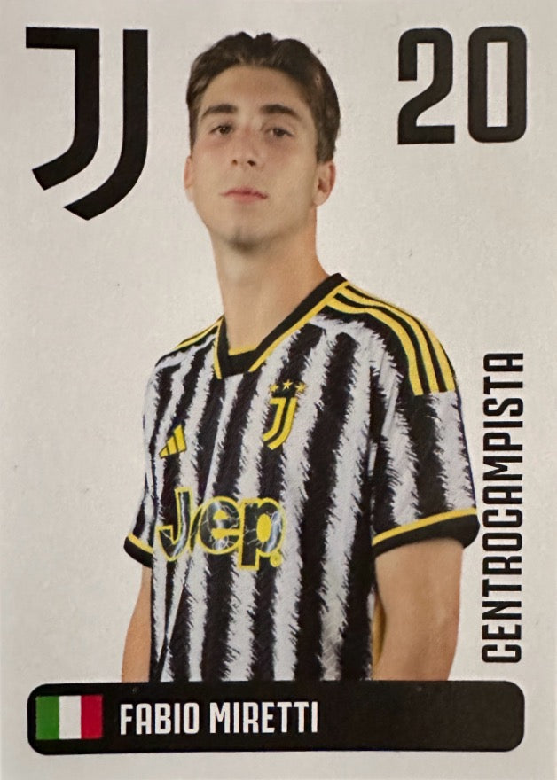 Juventus Europublishing 2023/24 - Scegli figurina 1-100