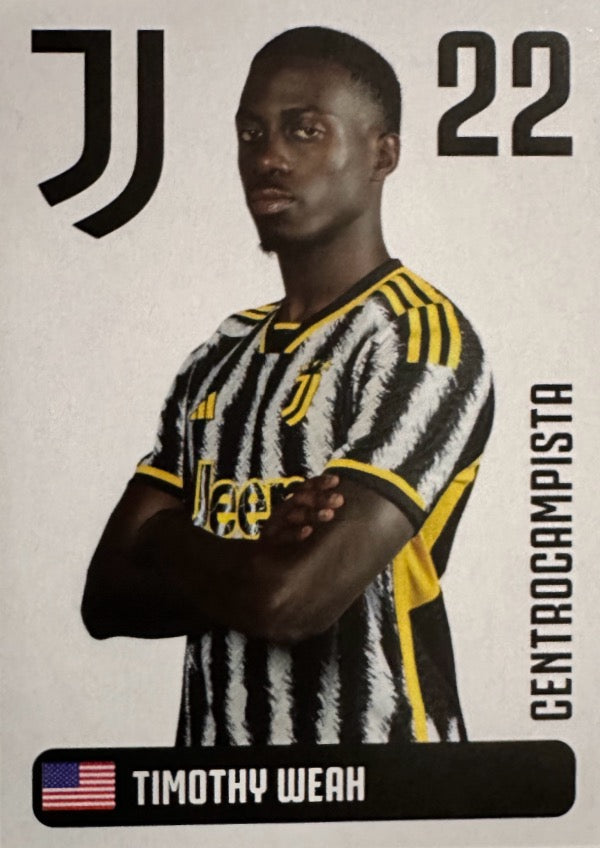 Juventus Europublishing 2023/24 - Scegli figurina 1-100