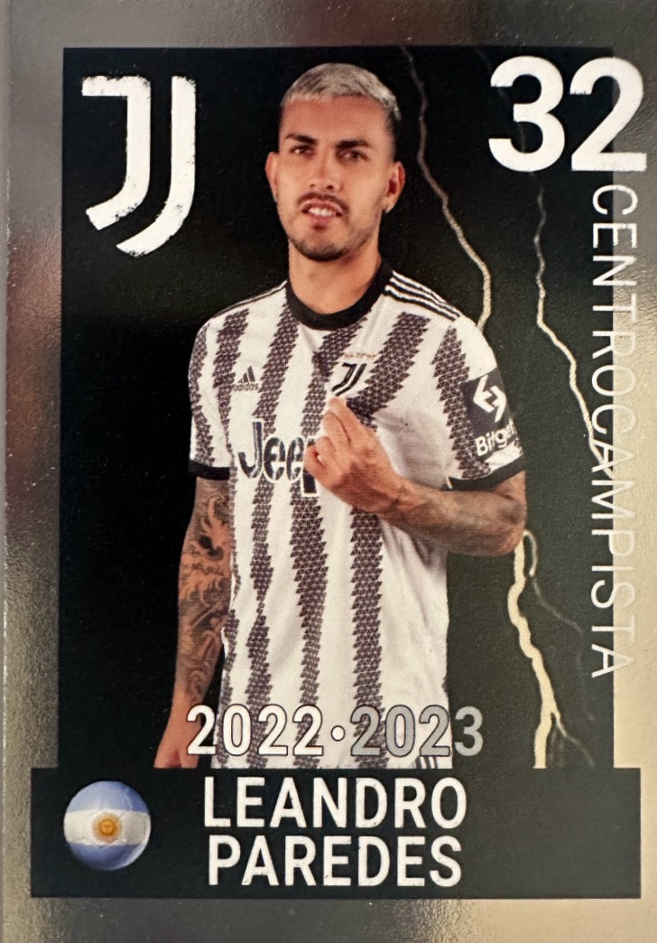 Juventus Europublishing 2022/23 - Scegli figurina e card 201-216 J1-J30