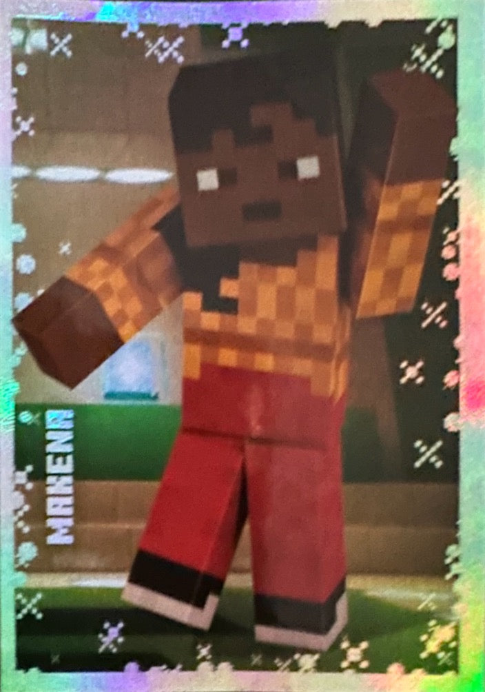 Minecraft 2024 Panini Mancolista - Scegli figurina Da 1 a 100