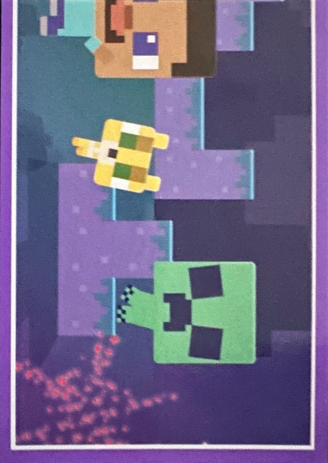 Minecraft 2024 Panini Mancolista - Scegli figurina Da 1 a 100