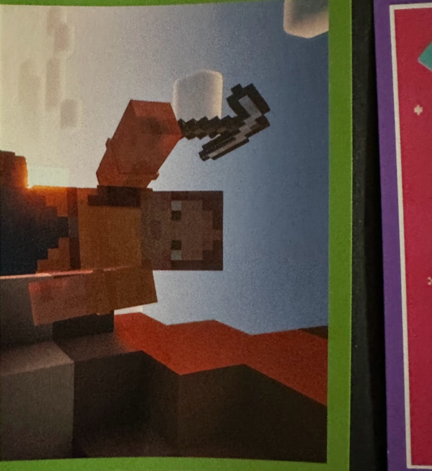 Minecraft 2024 Panini Mancolista - Scegli figurina Da 1 a 100