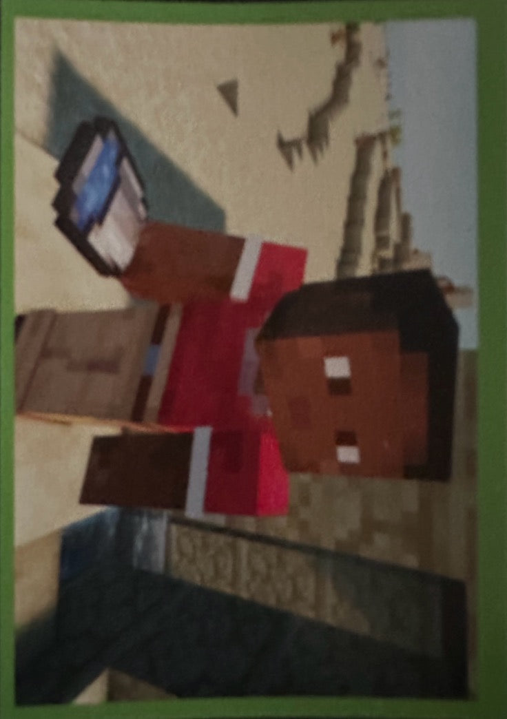 Minecraft 2024 Panini Mancolista - Scegli figurina Da 1 a 100