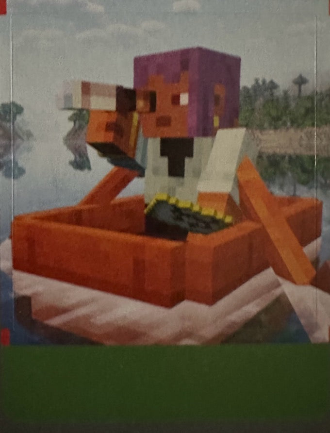 Minecraft 2024 Panini Mancolista - Scegli figurina Da 1 a 100