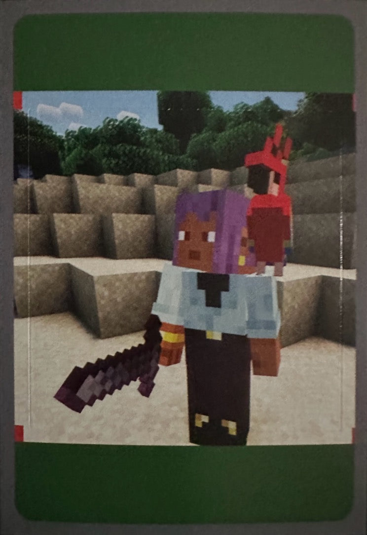 Minecraft 2024 Panini Mancolista - Scegli figurina Da 1 a 100