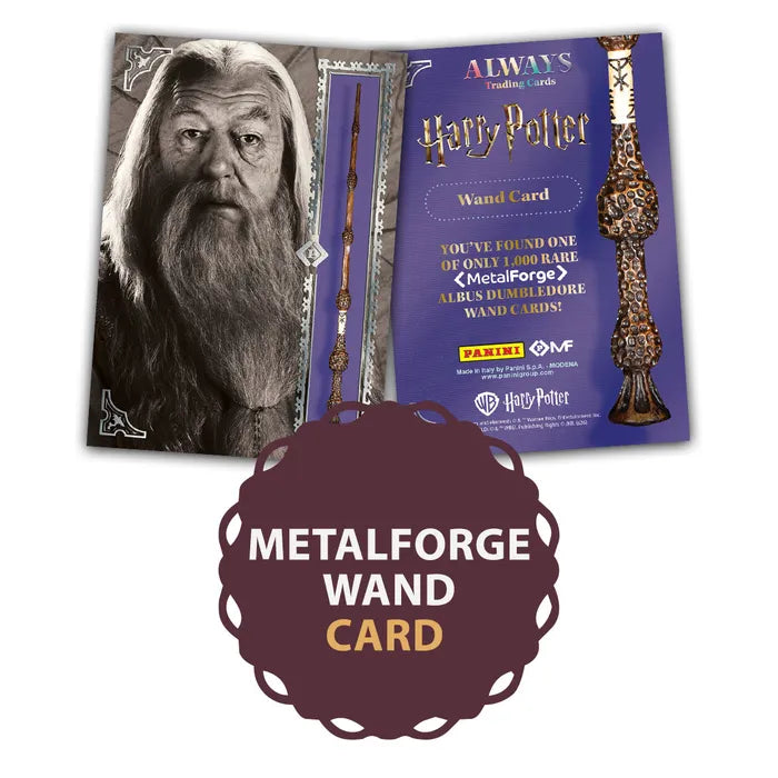 Harry Potter ALWAYS Trading Card Treasure Box Panini - Albus Silente